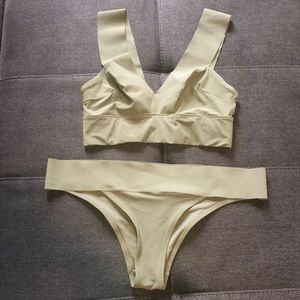 Saige green bikini